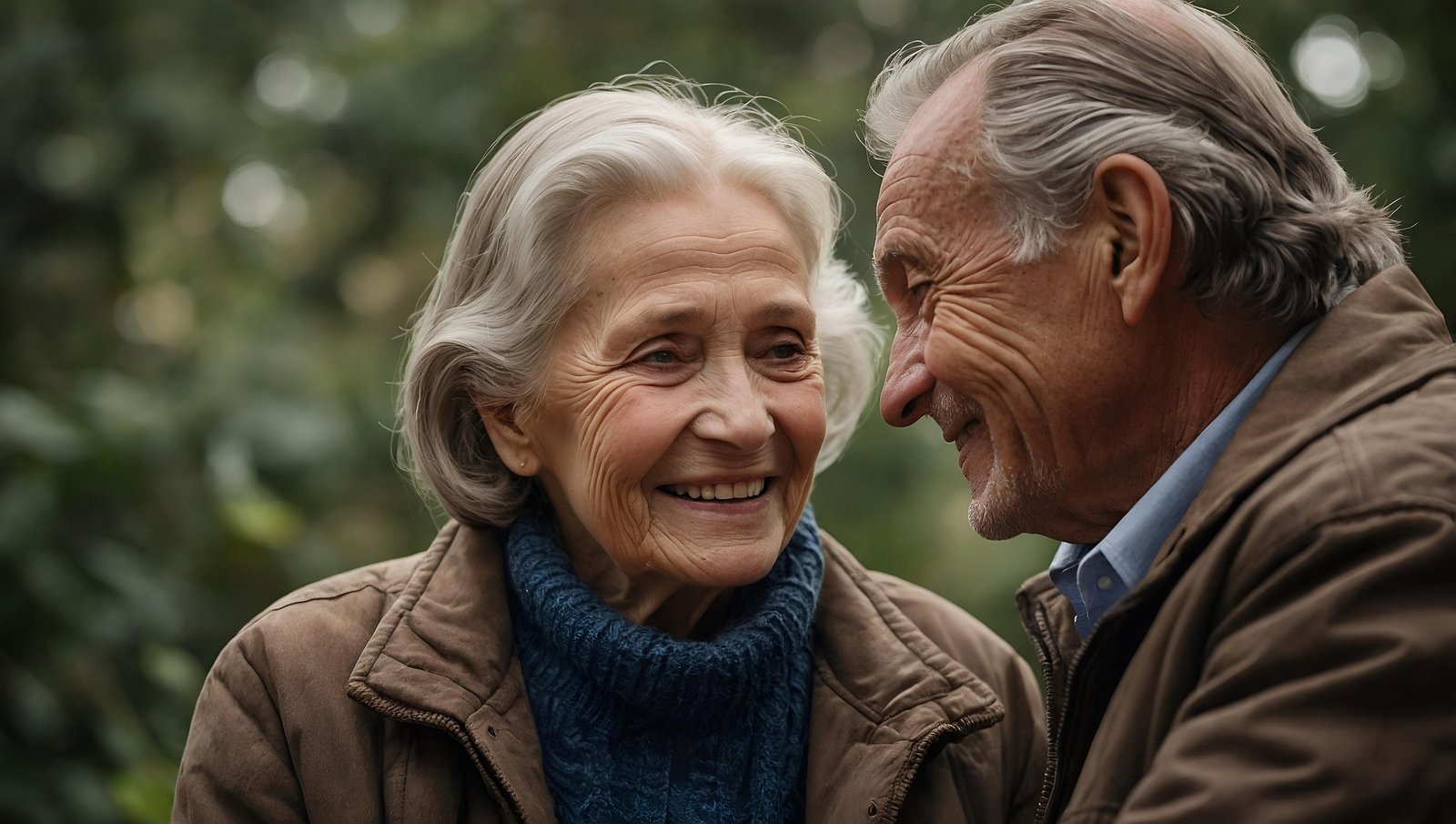 Caregiver helping a senior settle back home after a hospital discharge
